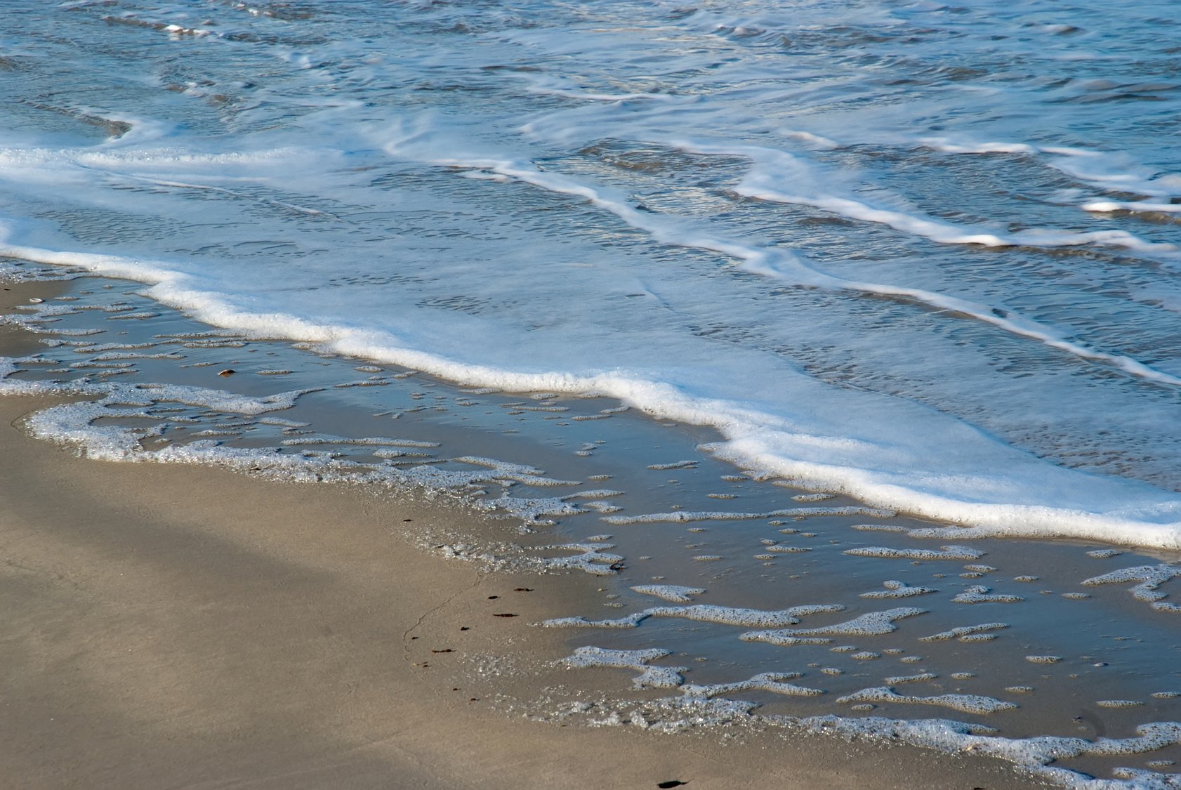 vague en bord de plage